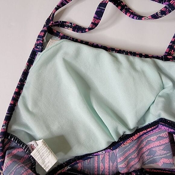 Ron Jon Tribal Flounce Halter Bikini Top - Picture 3 of 8